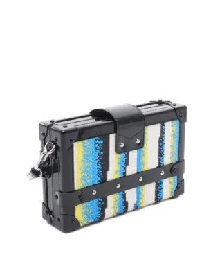 Louis Vuitton ビンテージ 2015年製 ペティット・マル スパンコール装飾付きクラッチバッグ ブラック - サムネイル2