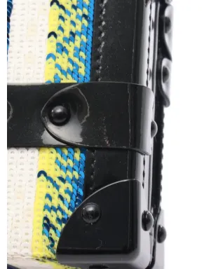 Louis Vuitton ビンテージ 2015年製 ペティット・マル スパンコール装飾付きクラッチバッグ ブラック - サムネイル3