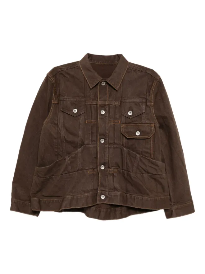 sacai sacai コットンデニムジャケットの商品画像