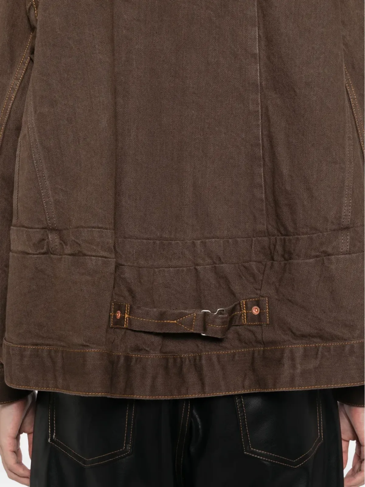 sacai コットンデニムジャケット - 画像5