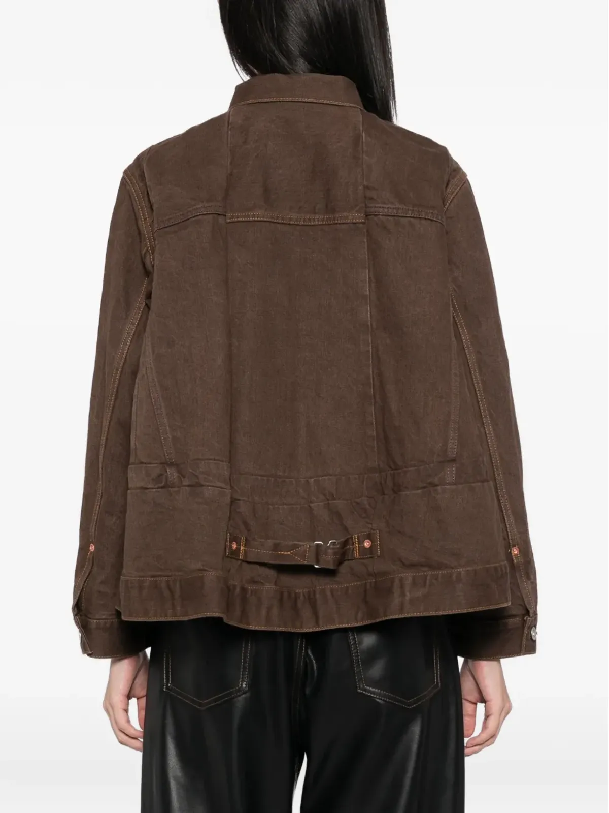 sacai コットンデニムジャケット - 画像4
