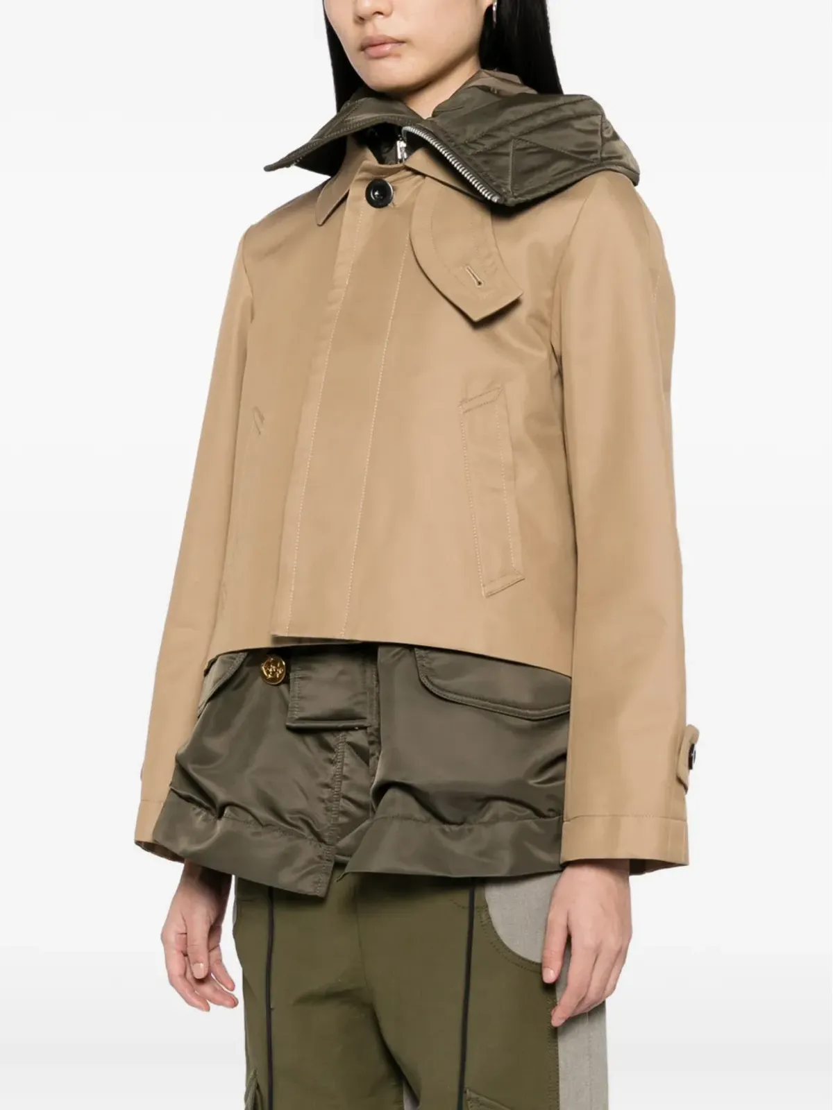 sacai ダブルレイヤードジャケット - 画像3