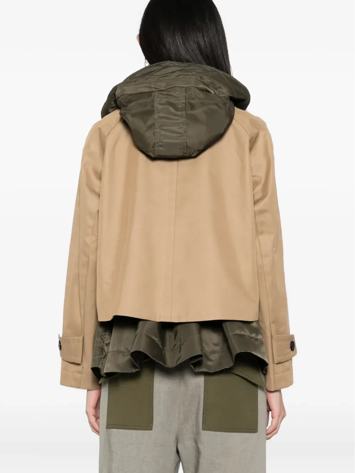 sacai ダブルレイヤードジャケット - 画像4