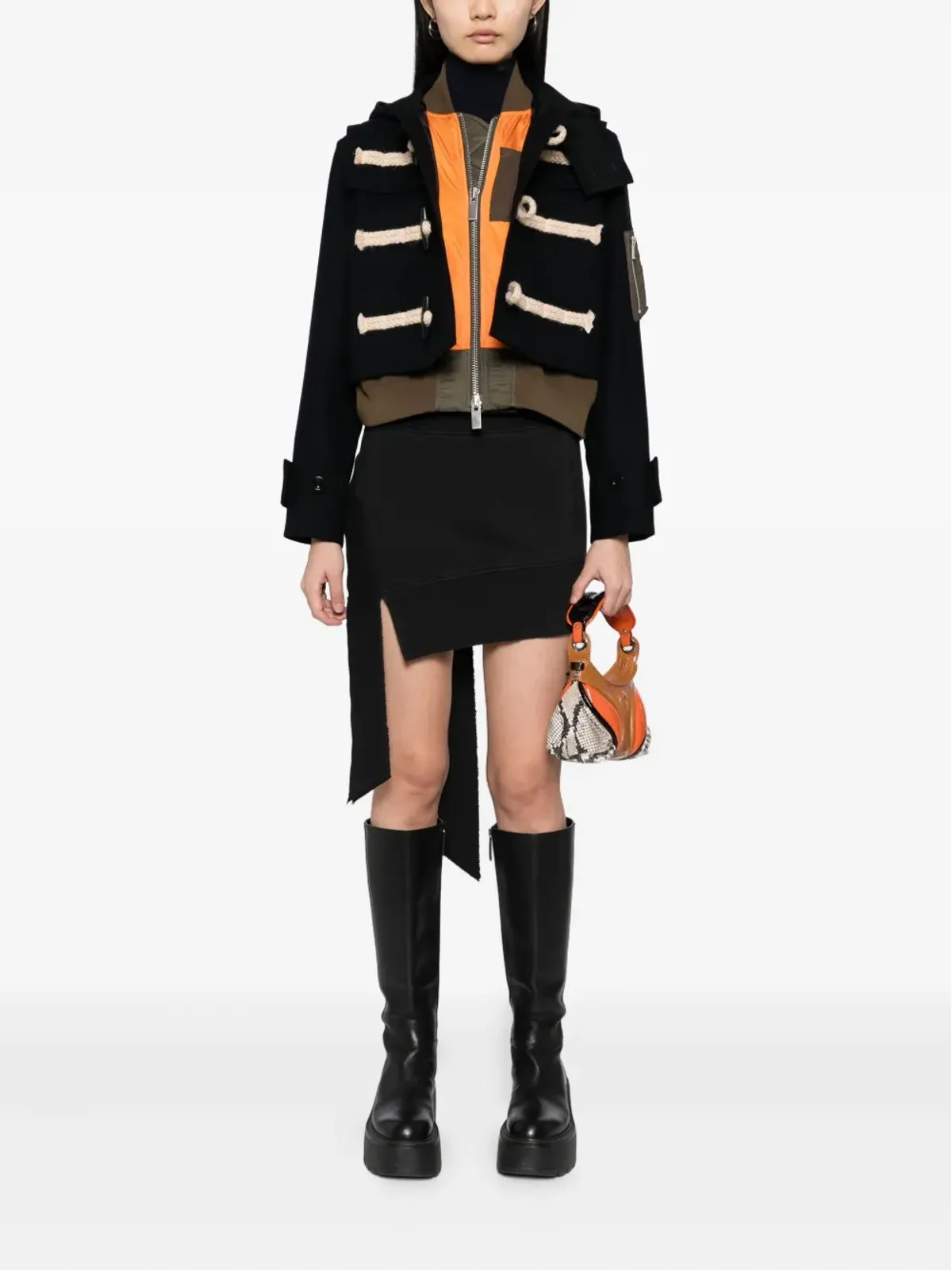 sacai ウールジャケット - 画像2