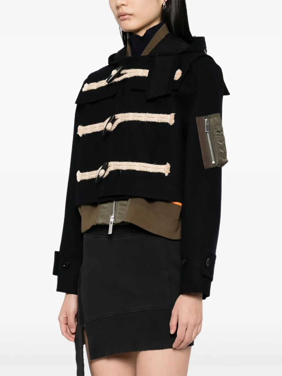 sacai ウールジャケット - 画像3
