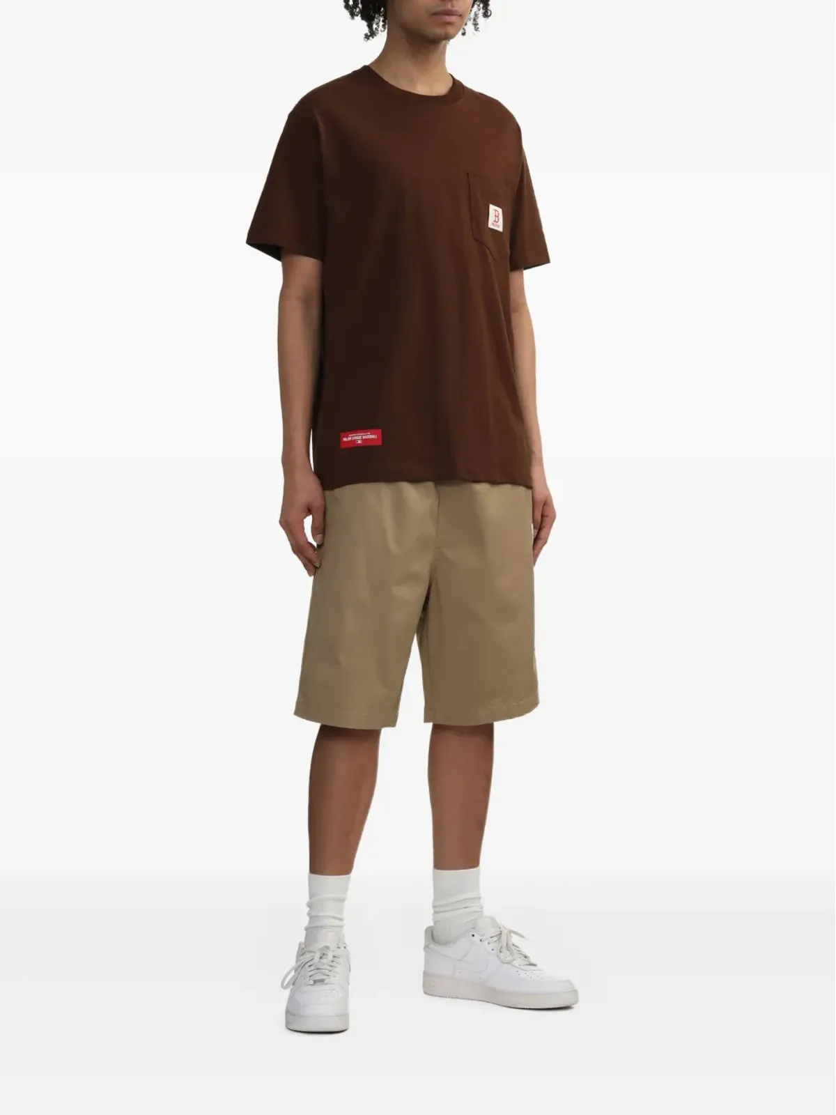 NEW ERA CAP ロゴパッチショーツ - 画像2