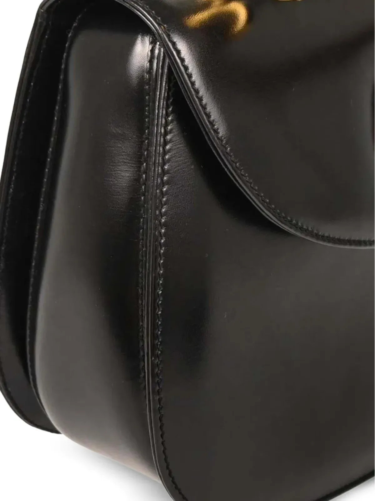 Gucci Pre-Owned レザー トートバッグ ブラック - 画像4