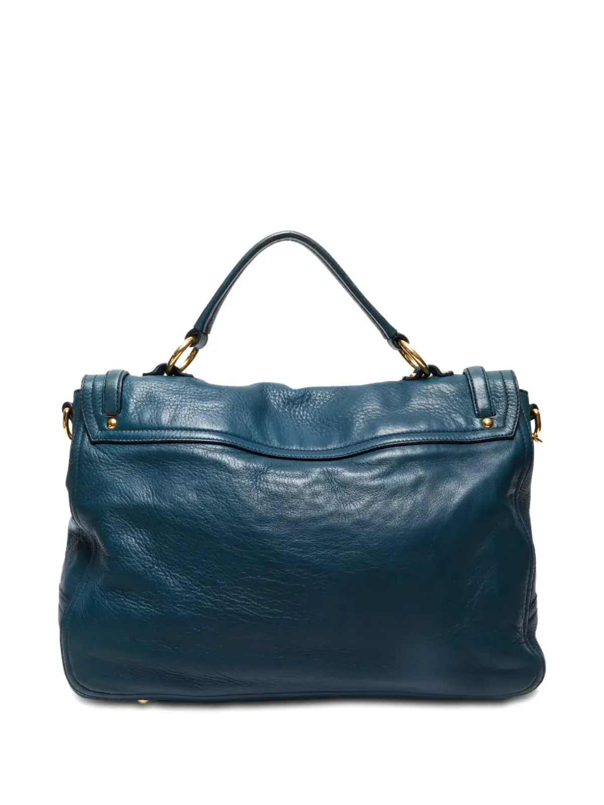 Miu Miu Pre-Owned ターンロックショルダーバッグ グリーン - 画像2