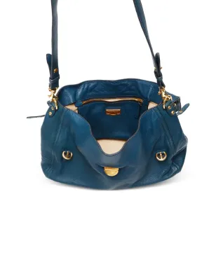 Miu Miu Pre-Owned ターンロックショルダーバッグ グリーン - サムネイル4