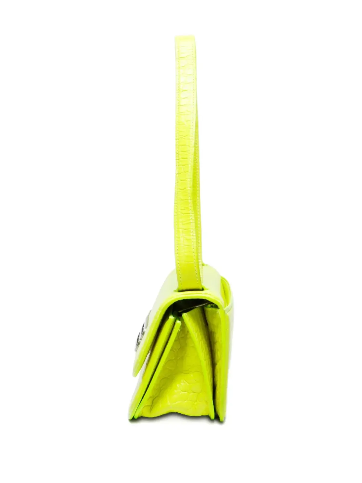 Balenciaga Pre-Owned ゴシップ・クロコダイル柄ショルダーバッグ - Yellow - 画像5