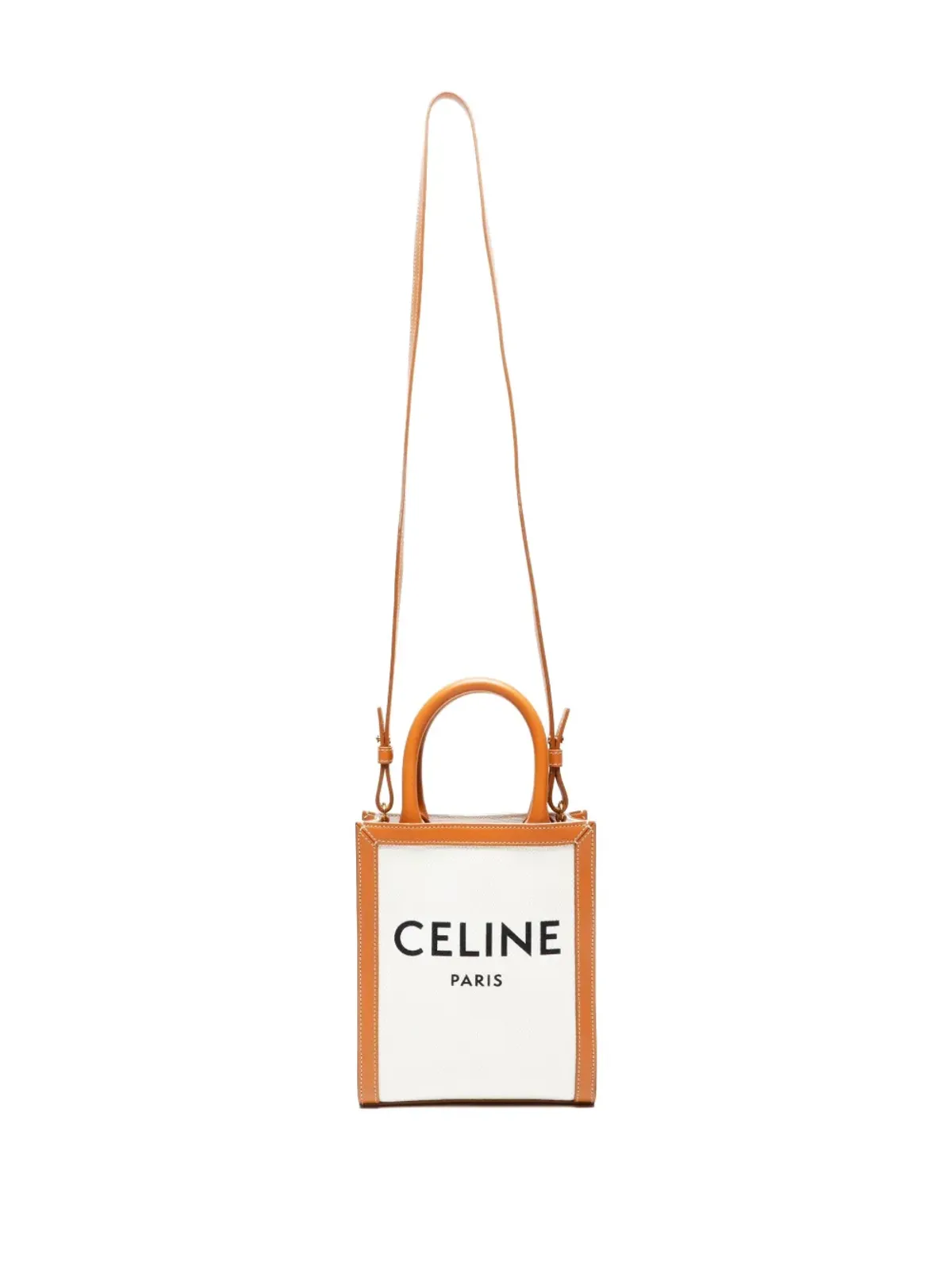 Celine Pre-Owned ミニ縦型カバス ハンドバッグ - White - 画像5