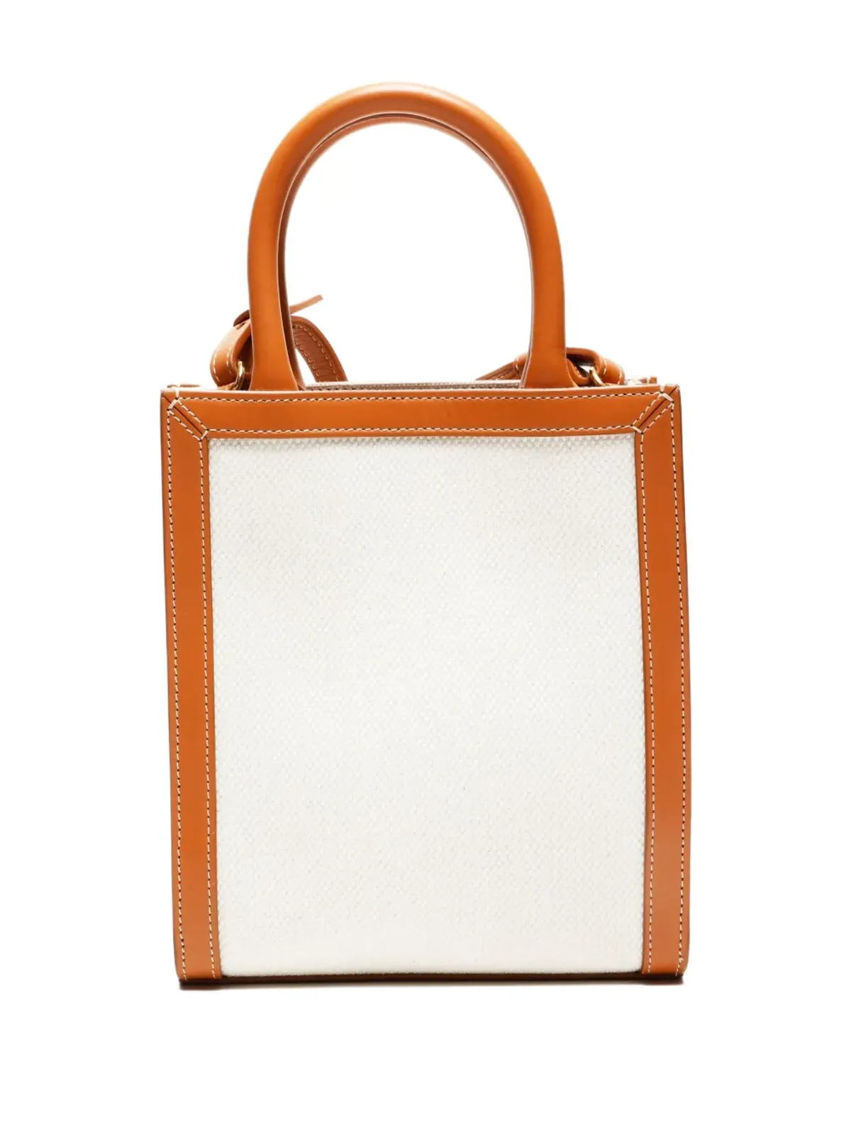 Celine Pre-Owned ミニ縦型カバス ハンドバッグ - White - 画像2