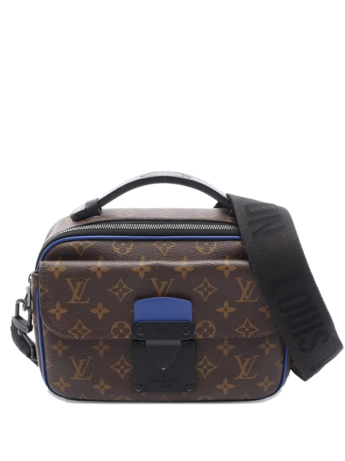 Louis Vuitton Pre-Owned S-ロック・モノグラム・メッセンジャーバッグ - 画像1