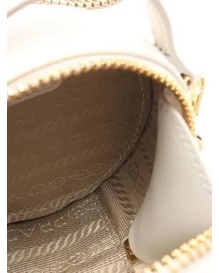 Prada Pre-Owned サフィアーノ トライアングル ミニ ポーチ バッグ - サムネイル3
