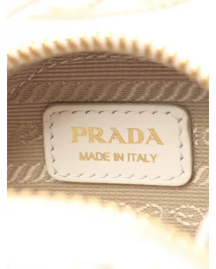 Prada Pre-Owned サフィアーノ トライアングル ミニ ポーチ バッグ - サムネイル4