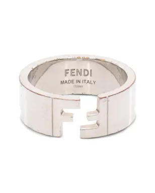 Fendi Pre-Owned 00s FFロゴ メタルリング - サムネイル1