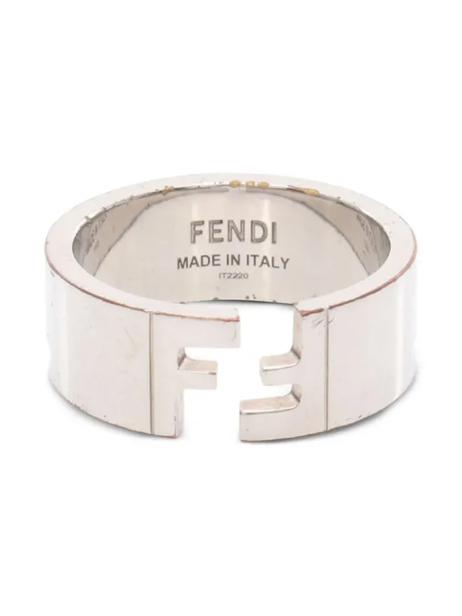 Fendi Pre-Owned Fendi Pre-Owned 00s FFロゴ メタルリングの商品画像