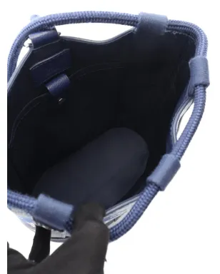 Louis Vuitton Pre-Owned 2021年 レザー バケットバッグ - ブルー - サムネイル5