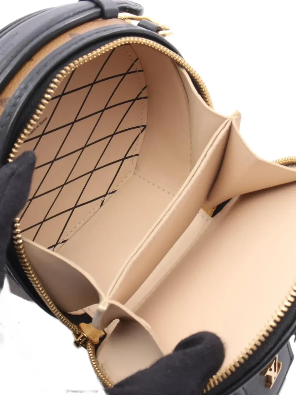 Louis Vuitton Pre-Owned ミニモノグラム ラウンドハンドバッグ - ブラウン - 画像5