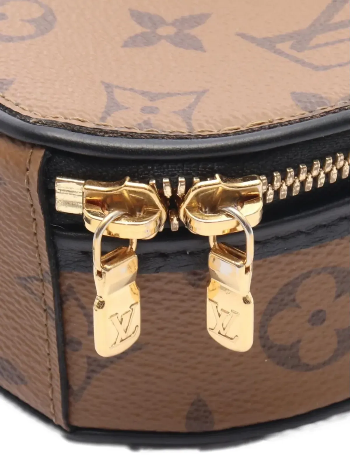 Louis Vuitton Pre-Owned ミニモノグラム ラウンドハンドバッグ - ブラウン - 画像4