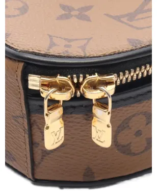 Louis Vuitton Pre-Owned ミニモノグラム ラウンドハンドバッグ - ブラウン - サムネイル4