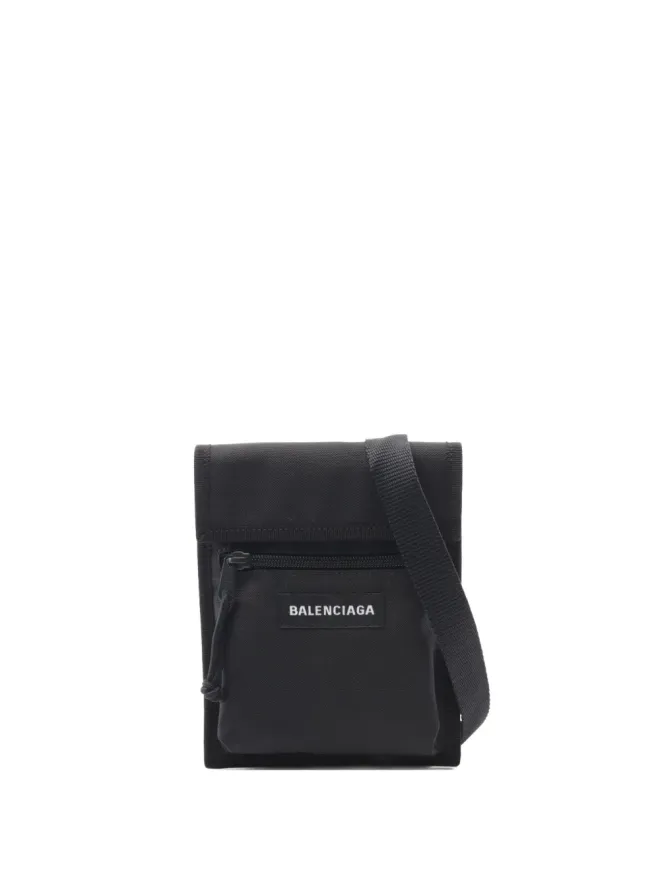 Balenciaga Pre-Owned Balenciaga Pre-Owned ナイロン ポーチバッグ - ブラックの商品画像
