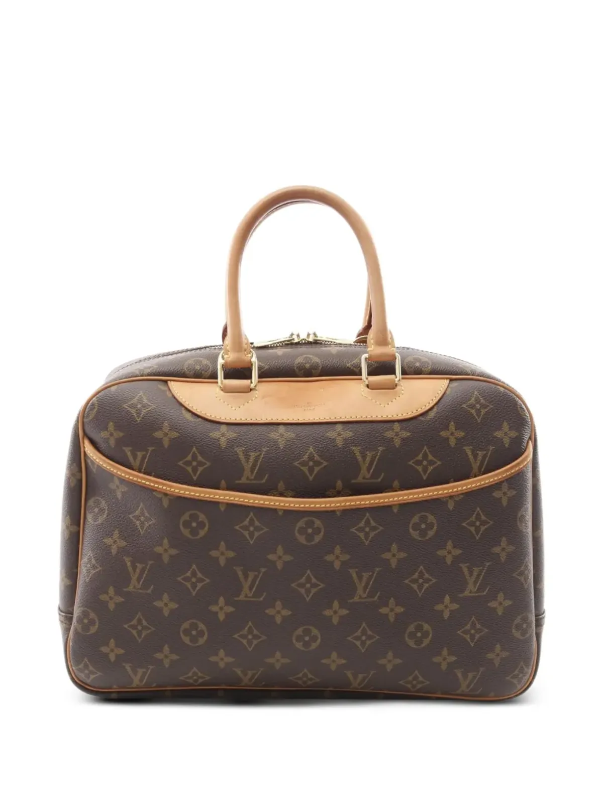 Louis Vuitton Pre-Owned デュアヴィル ボウリング モノグラム ハンドバッグ ブラウン - 画像1