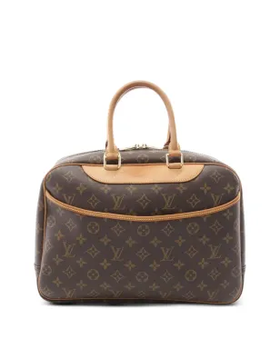 Louis Vuitton Pre-Owned デュアヴィル ボウリング モノグラム ハンドバッグ ブラウン - サムネイル1