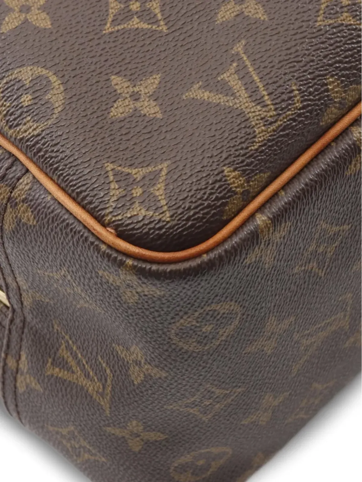 Louis Vuitton Pre-Owned デュアヴィル ボウリング モノグラム ハンドバッグ ブラウン - 画像3