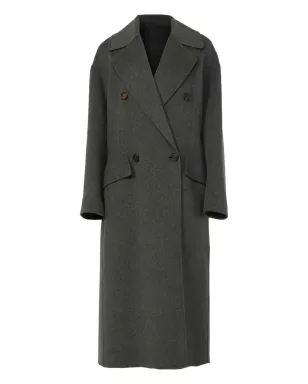 S Max Mara フラップポケット付き ダブルブレストコート - サムネイル1