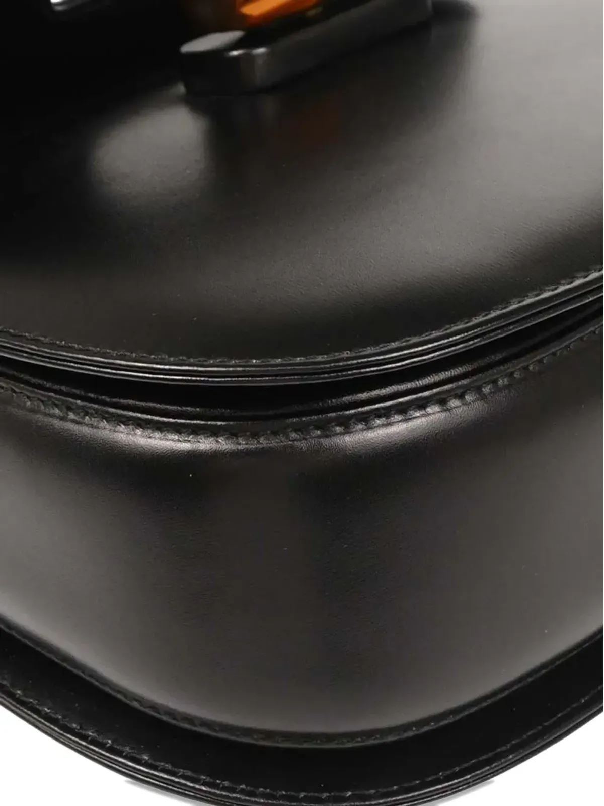 Gucci Pre-Owned 1990-2000s バンブーハンドル クロスボディバッグ - ブラック - 画像4