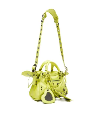 Balenciaga Pre-Owned レ・カゴーレ スタッズ ラムスキン バッグ - イエロー - サムネイル2