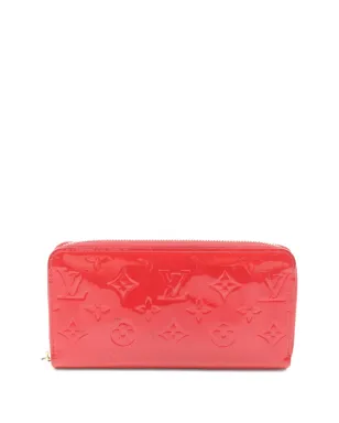 Louis Vuitton Pre-Owned ヴェルニレザー ジップアラウンド ウォレット - サムネイル1