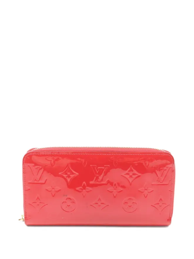 Louis Vuitton Pre-Owned Louis Vuitton Pre-Owned ヴェルニレザー ジップアラウンド ウォレットの商品画像