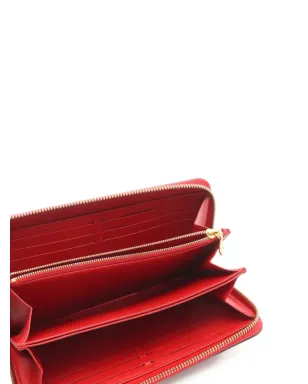 Louis Vuitton Pre-Owned ヴェルニレザー ジップアラウンド ウォレット - サムネイル4