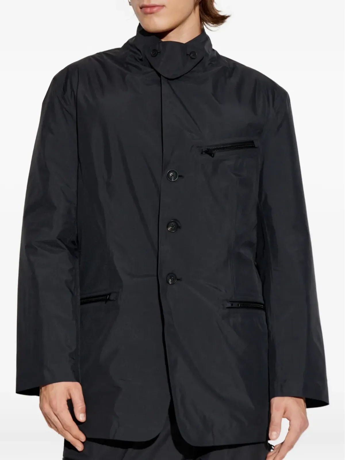 Y-3 ボタン留めシャツジャケット - 画像3