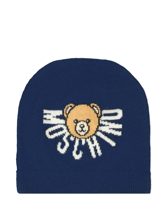 Moschino Kids Moschino Kids テディロゴビーニーの商品画像