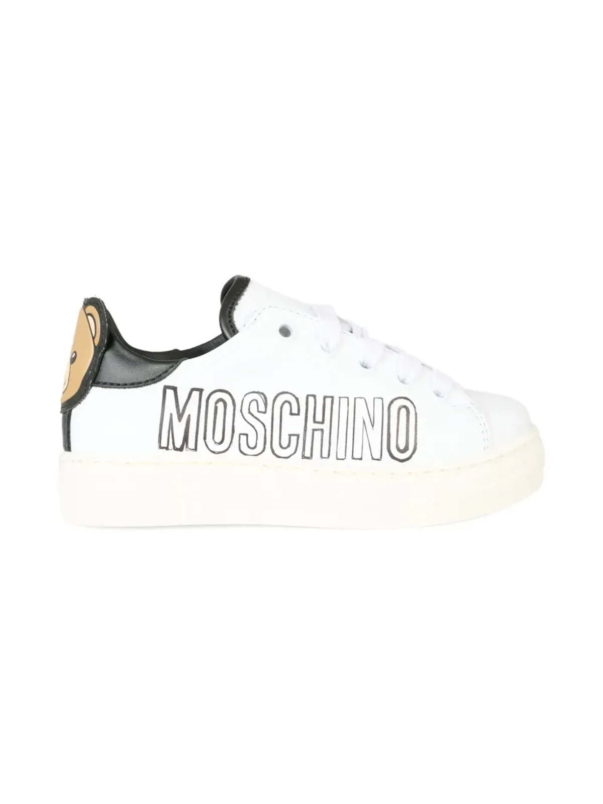 Moschino Kids テディプリントスニーカー - 画像2