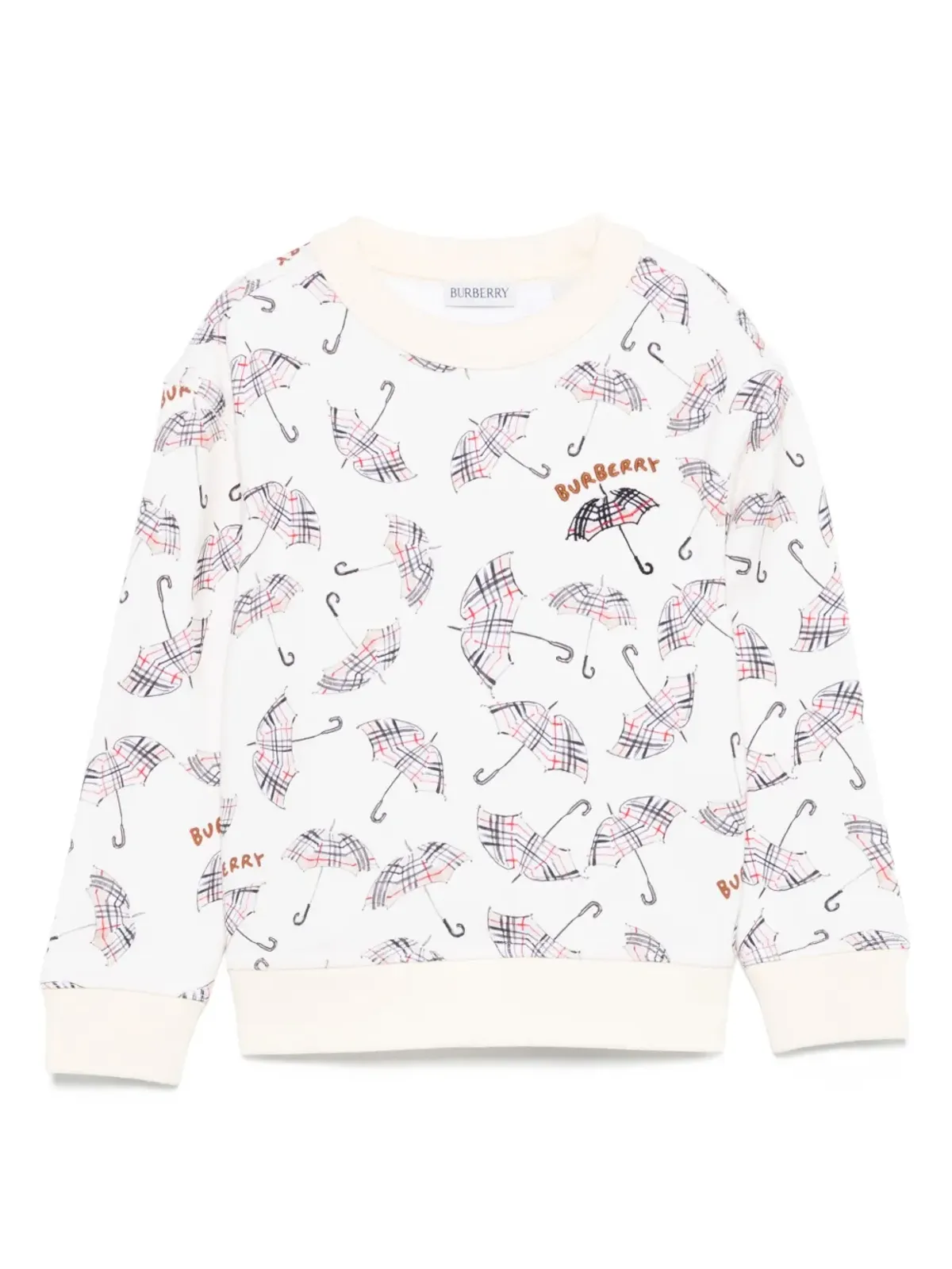 Burberry Kids 傘プリント スウェットシャツ - 画像1