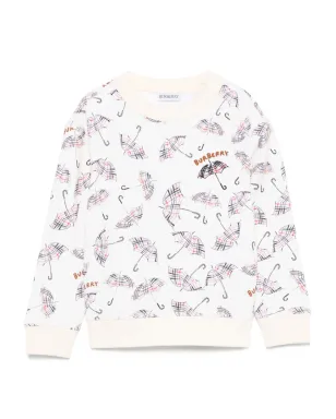 Burberry Kids 傘プリント スウェットシャツ - サムネイル1