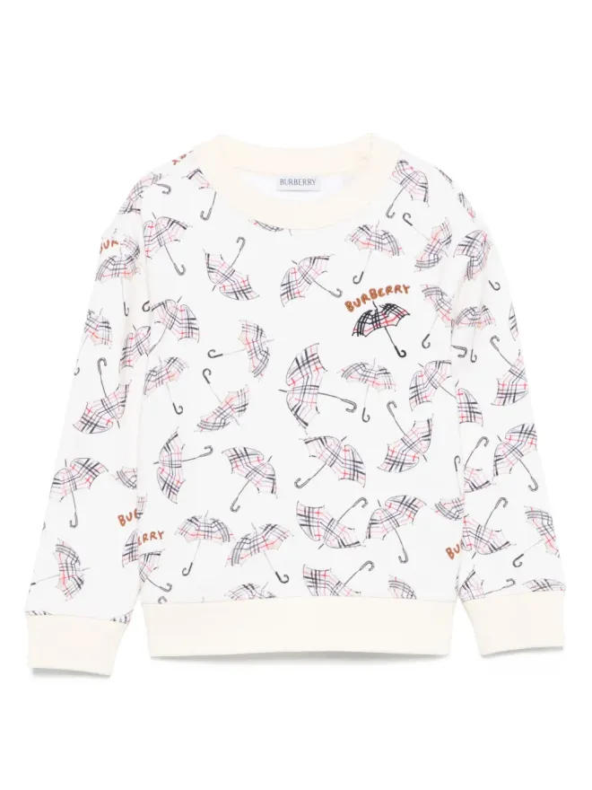Burberry Kids Burberry Kids 傘プリント スウェットシャツの商品画像