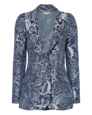 Temperley London Francis 長袖フローラルプリントスーツジャケット - サムネイル1