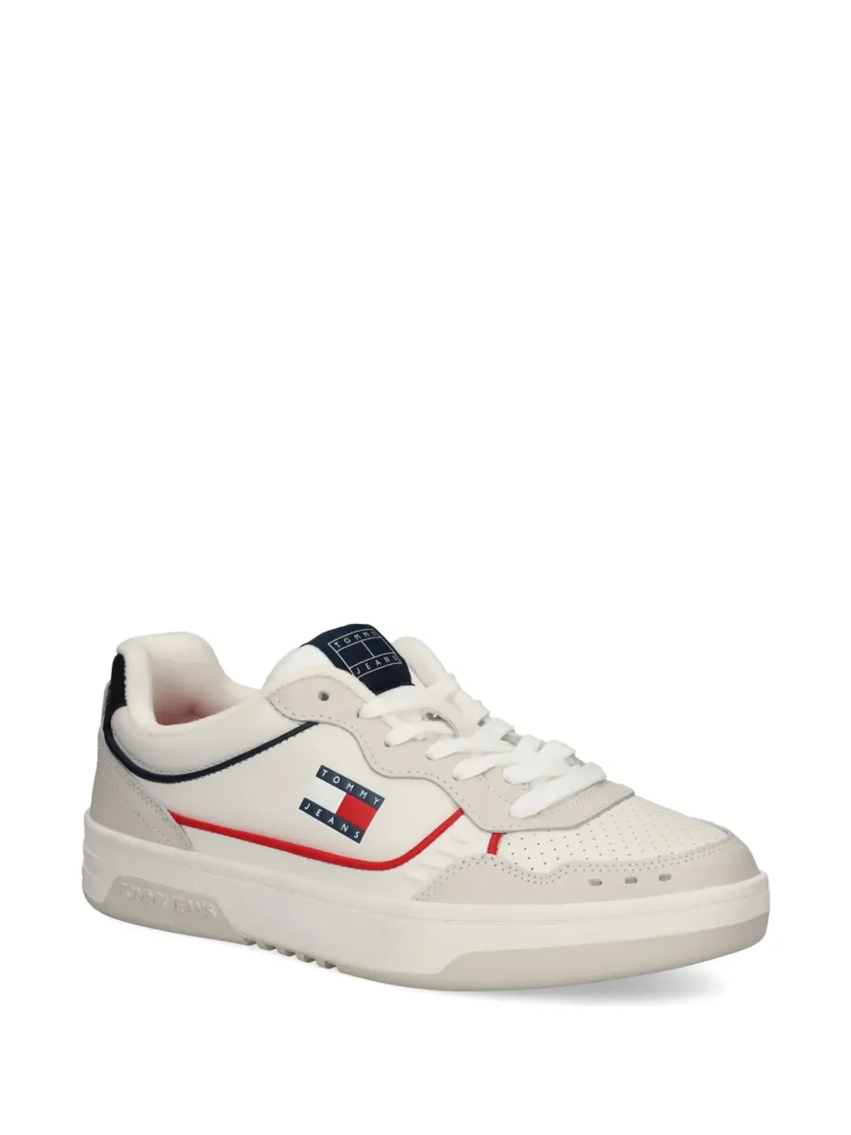 Tommy Jeans レザー ロゴ スニーカー - 画像2