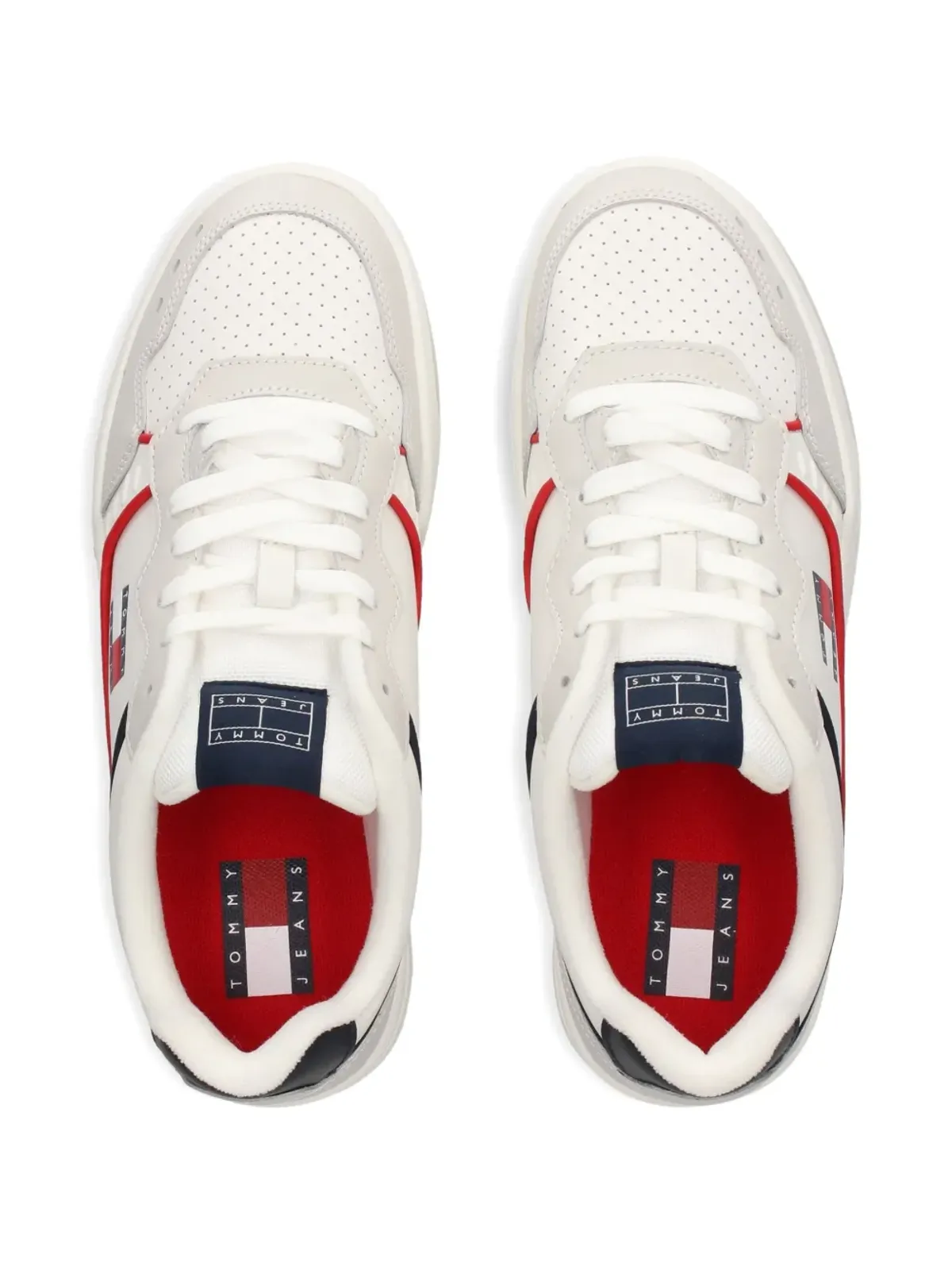 Tommy Jeans レザー ロゴ スニーカー - 画像3