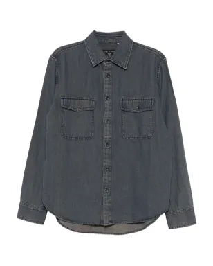 rag & bone ボタンアップ デニムシャツ - Blue - サムネイル1