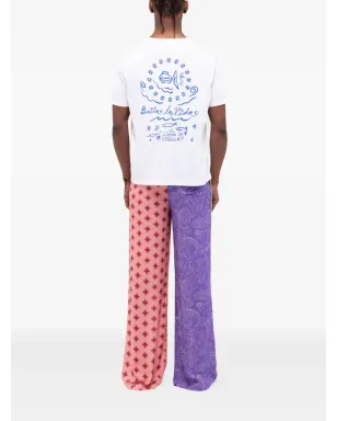 Donde Esteban プリントコットンTシャツ - サムネイル4