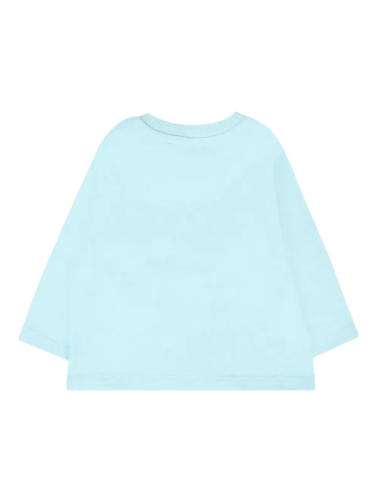 Moschino Kids teddy-logo long-sleeved T-shirt - 画像2