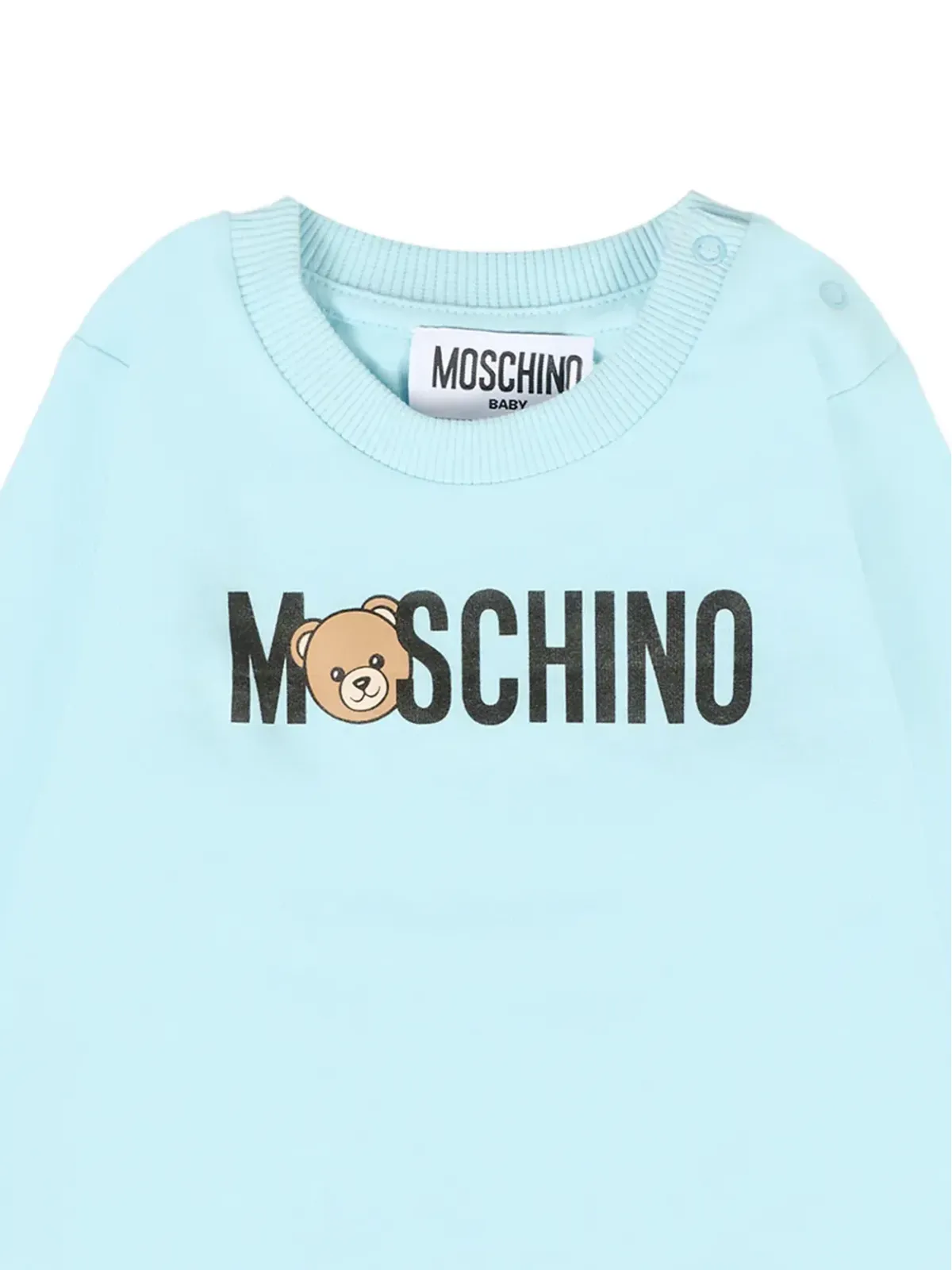 Moschino Kids teddy-logo long-sleeved T-shirt - 画像3