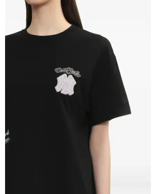 NEW ERA CAP ロゴプリント コットンTシャツ - ブラック - サムネイル5