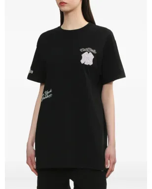 NEW ERA CAP ロゴプリント コットンTシャツ - ブラック - サムネイル3